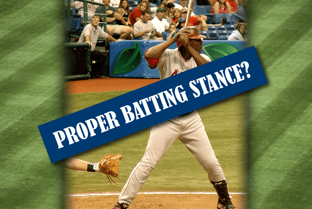 Proper Batting Stance